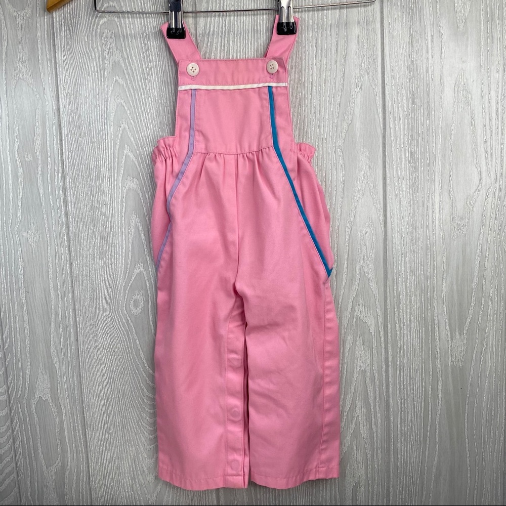 Vintage Popsicle Overhauls Girls 12 months